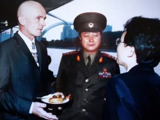 North Korea Military Work With British Diplomat